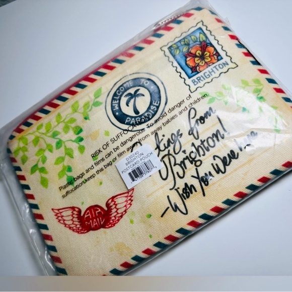 Brighton Post Card Pouch NWT - Picture 5 of 15